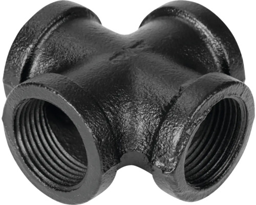 Walteco Kreuzstück 3/4" RT-9 schwarz