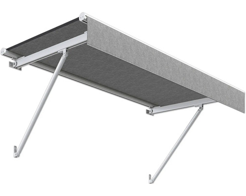 Store banne à bras articulés extensible avec toile