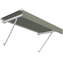 Store avec tissu et cadre blanc