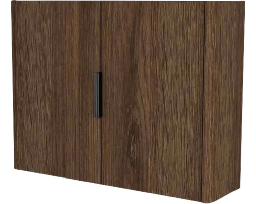 Armoire suspendue avec 2 portes Devo Lotos lxhxp 65x50x19 cm bronze expressive oak