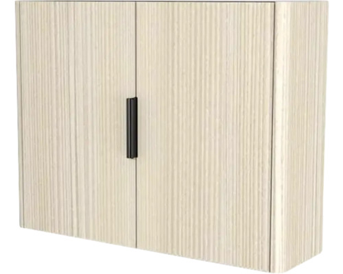 Armoire suspendue avec 2 portes Devo Lotos gauche lxhxp 65x50x19 cm structure avola blanc crème