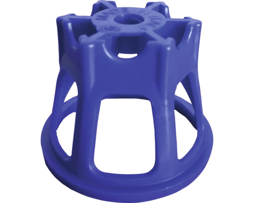 Système de nivellement Akkit pour cylindre rotatif 50 pièces bleu Entretoise en plastique pour treillis d''armature