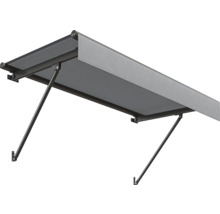 Store banne à bras articulés pour montage mural