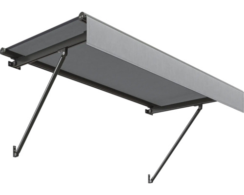 Store banne à bras articulés pour montage mural