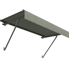 Store avec tissu extensible et bras de fixation