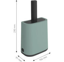 Toilettenbutler mit den Maßen 290 mm Höhe, 91 mm Breite und 162 mm Tiefe.