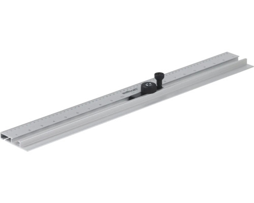 Guide de coupe Wolfcraft avec échelle pour des coupes précises