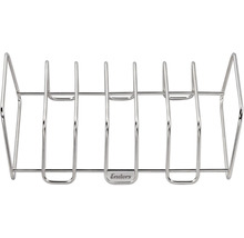 Grillrippenhalter aus Edelstahl