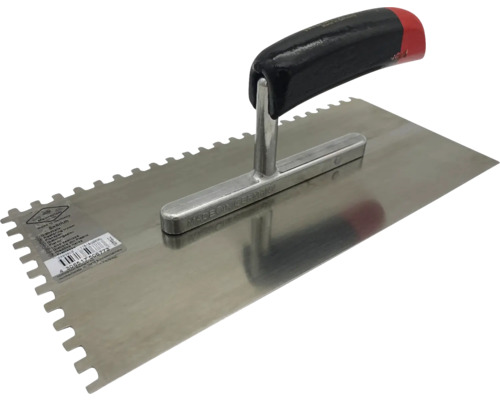 Spatule dentelée avec manche