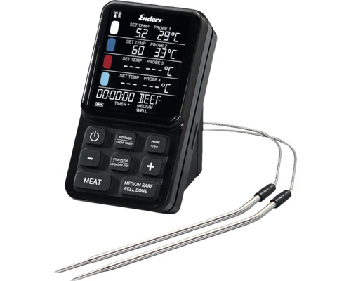 Enders Grillthermometer mit zwei Fühlern