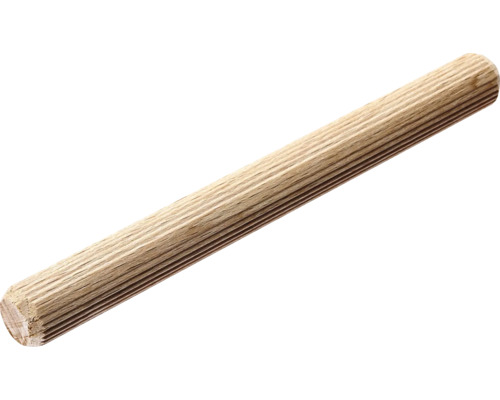 Hettich Cheville en bois de hêtre 16 x 160 mm 50 pièces Cheville en bois avec rainures