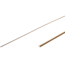 Tige ronde en bois, forme droite