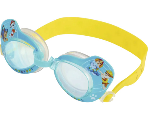 Lunettes de natation Pat'' Patrouille avec bande jaune