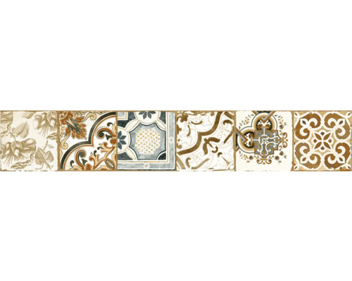 Feinsteinzeug Wand- und Bodenfliese Barcelos Dekor 15x90 cm