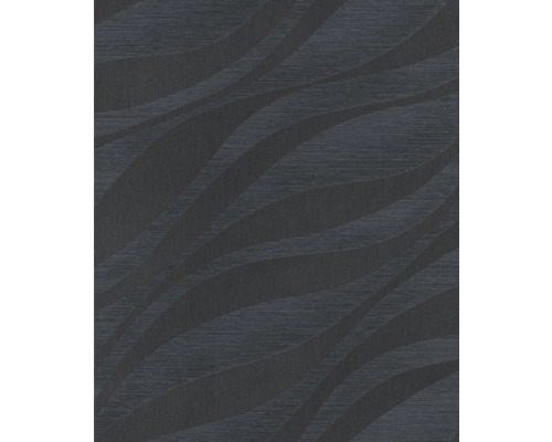 Papier peint intissé 608076 Sky Lounge vagues bleu Papier peint avec motif ondulé