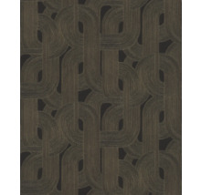 Papier peint avec motif géométrique de boucle
