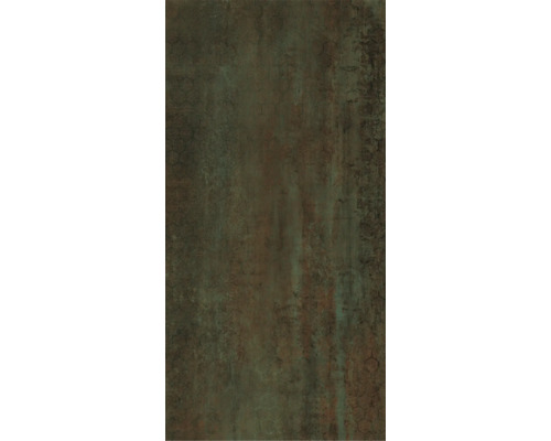 Carrelage décoratif en grès cérame fin MIRAVA GLASGOW turquoise Lxlxe 60x120x0.95 cm