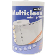 Serviettes en papier Multiclean mini premium rouleau 2 couches blanc-thumb-0