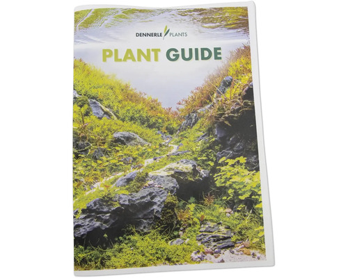 DENNERLE PLANTS Aquariumbuch Plant Guide, Aquariumpflanzen Buch, Anleitung und Orientierung zur Gestaltung des Aquariums mit Pflanzen, broschiert, 32 Seiten