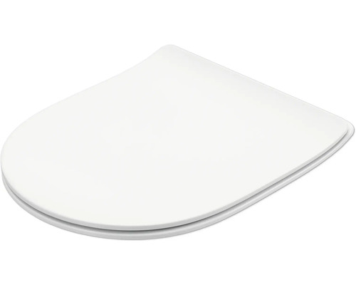 Abattant de WC en blanc