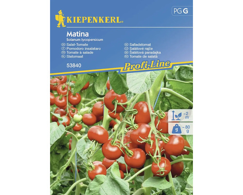 Tomates pour salade 'Matina' Kiepenkerl semences stables graines de légumes Kiepenkerl Matina sachet de graines de tomates à salade