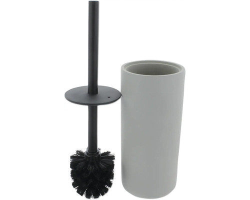 Brosse de toilette avec récipient pour la salle de bains