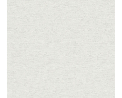 Papier peint intissé 39351-5 Famous Garden uni chiné gris Papier peint blanc avec texture textile