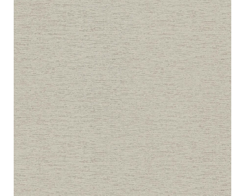 Papier peint intissé 39351-8 Famous Garden uni chiné beige gris foncé