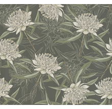 Papier peint à motif floral