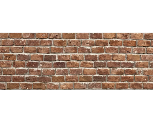Küchenrückwand mySpotti Profix Brick Wall 160 x 60 cm PX-16060-945-HB Mauer aus Ziegelsteinen