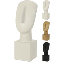 Dekofigur Gesicht auf Sockel für Innenräume