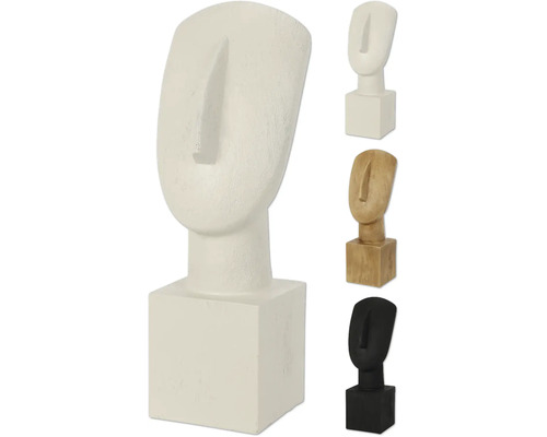 Dekofigur Gesicht auf Sockel für Innenräume