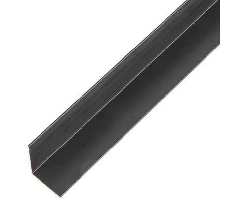 Winkelprofil Aluminium schwarz 20x20x1 mm, 2,6 m