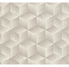 Papier peint à motif géométrique de cubes