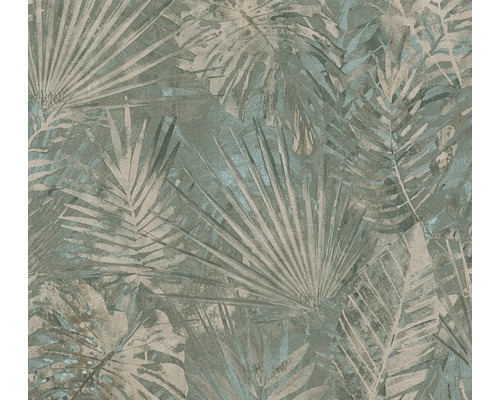 Papier peint intissé 38638-2 Natural Living feuilles de la jungle vert Papier peint intissé 38638-2 Natural Living feuilles de la jungle vert