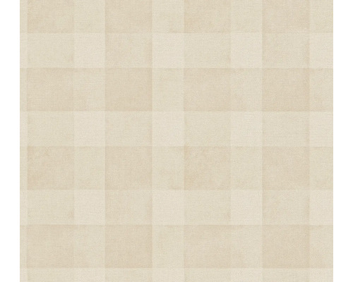 Papier peint intissé 38664-3 Natural Living damier beige