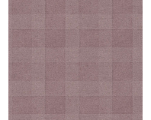 Papier peint intissé 38664-5 Natural Living damier violet