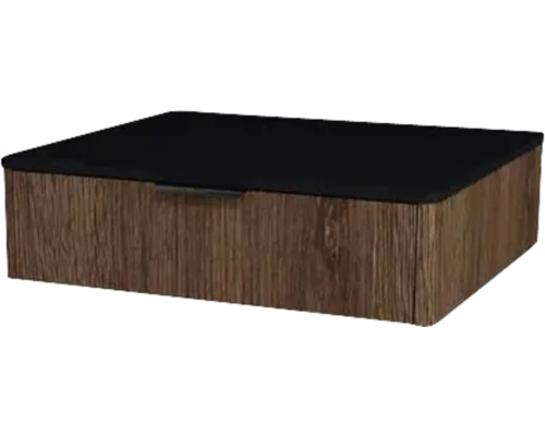 Waschtischunterschrank mit 1 Schublade Devo Lotos BxHxT 60x16x53 cm bronze expressive oak/soft black Waschtischunterschrank mit 1 Schublade Devo Lotos BxHxT 60x16x53 cm bronze expressive oak/soft black