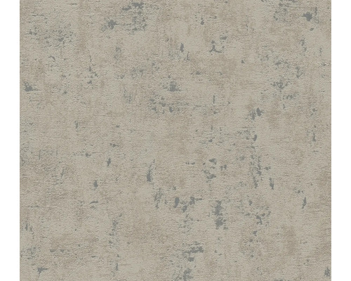 Papier peint intissé 3951-53 Jade 2 uni aspect crépi gris foncé