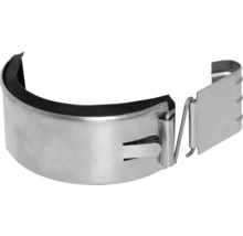 Rohrschelle aus Metall mit Gummieinlage