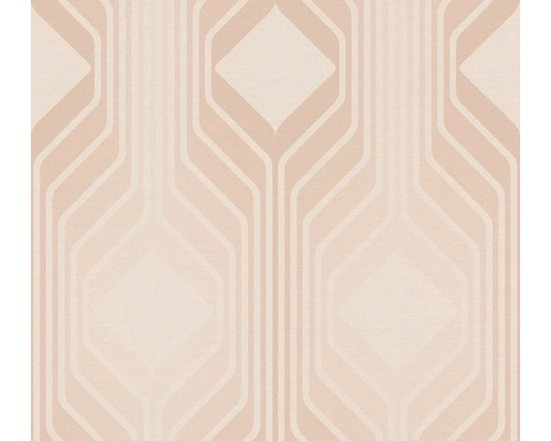 Papier peint intissé 39532-5 Retro Chic rétro beige