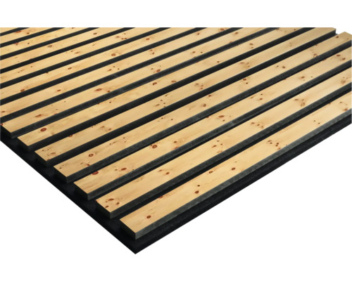 Akustikpaneel Zirbe massiv roh 560 x 560 x 18 mm Holzpaneele für Wand und Decke