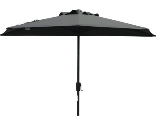 Parasol carré avec mécanisme à manivelle