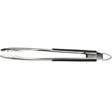 Pince à grillade en acier inoxydable avec oeillet de suspension