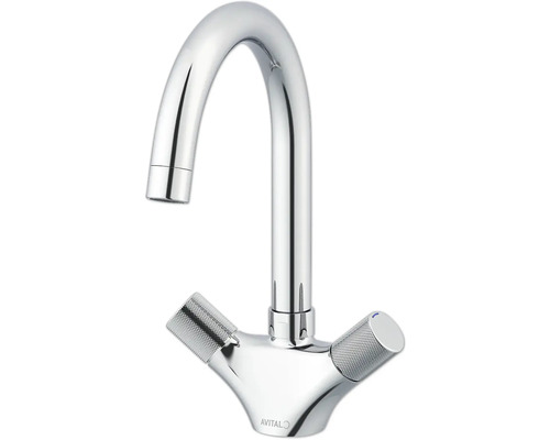 Robinet de lavabo Avital à deux poignées