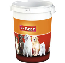 Mr. Beef Futtertonne mit Deckel, Kunststoff Durchmesser: 37 cm Höhe: 54 cm Fassungsvermögen: ca. 40 Liter (ohne Inhalt)-thumb-1