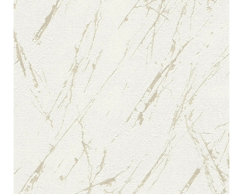 Papier peint intissé 39336-3 Casual Living effet d'optique blanc