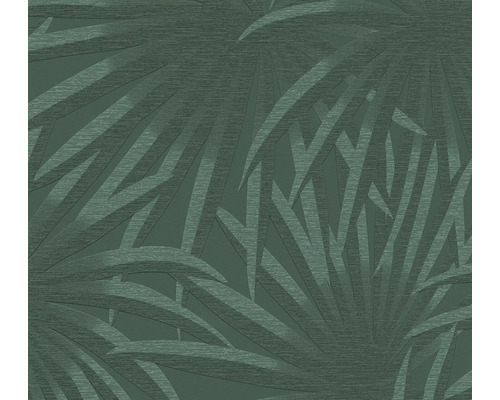Papier peint intissé 39338-3 Casual Living feuilles de palmier vert foncé Papier peint intissé 39338-3 Casual Living feuilles de palmier vert foncé