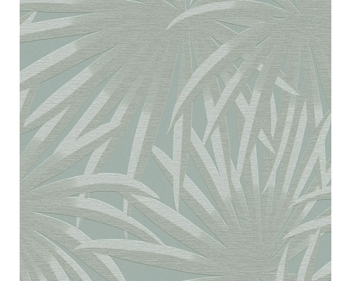 Papier peint intissé 39338-4 Casual Living feuilles de palmier vert Papier peint avec motif de feuilles