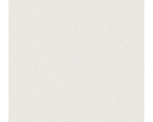Papier peint intissé 39547-1 Casual Living uni gris clair crème Papier peint avec une texture fine